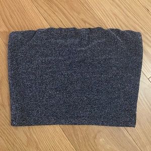 Charlotte Russe sparkly tube top Size Small🖤🤍